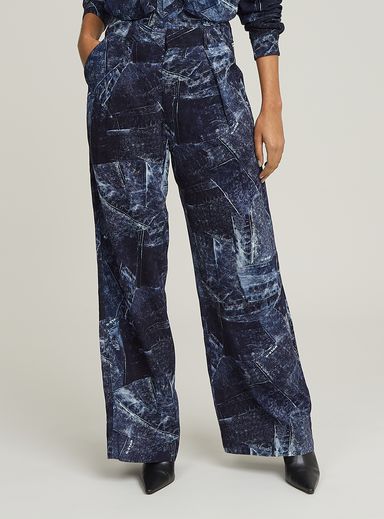 Fluid Wide Leg Pants
